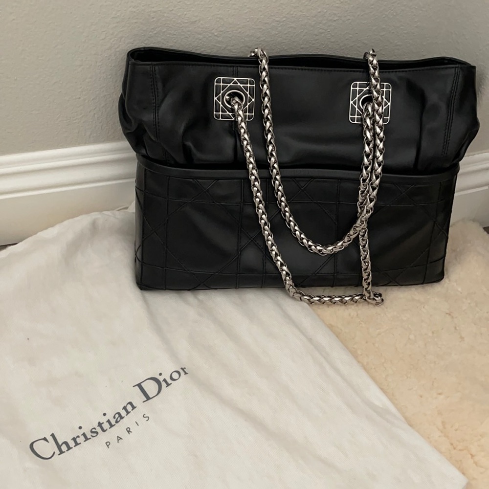 Authentic Dior Granville chain tote